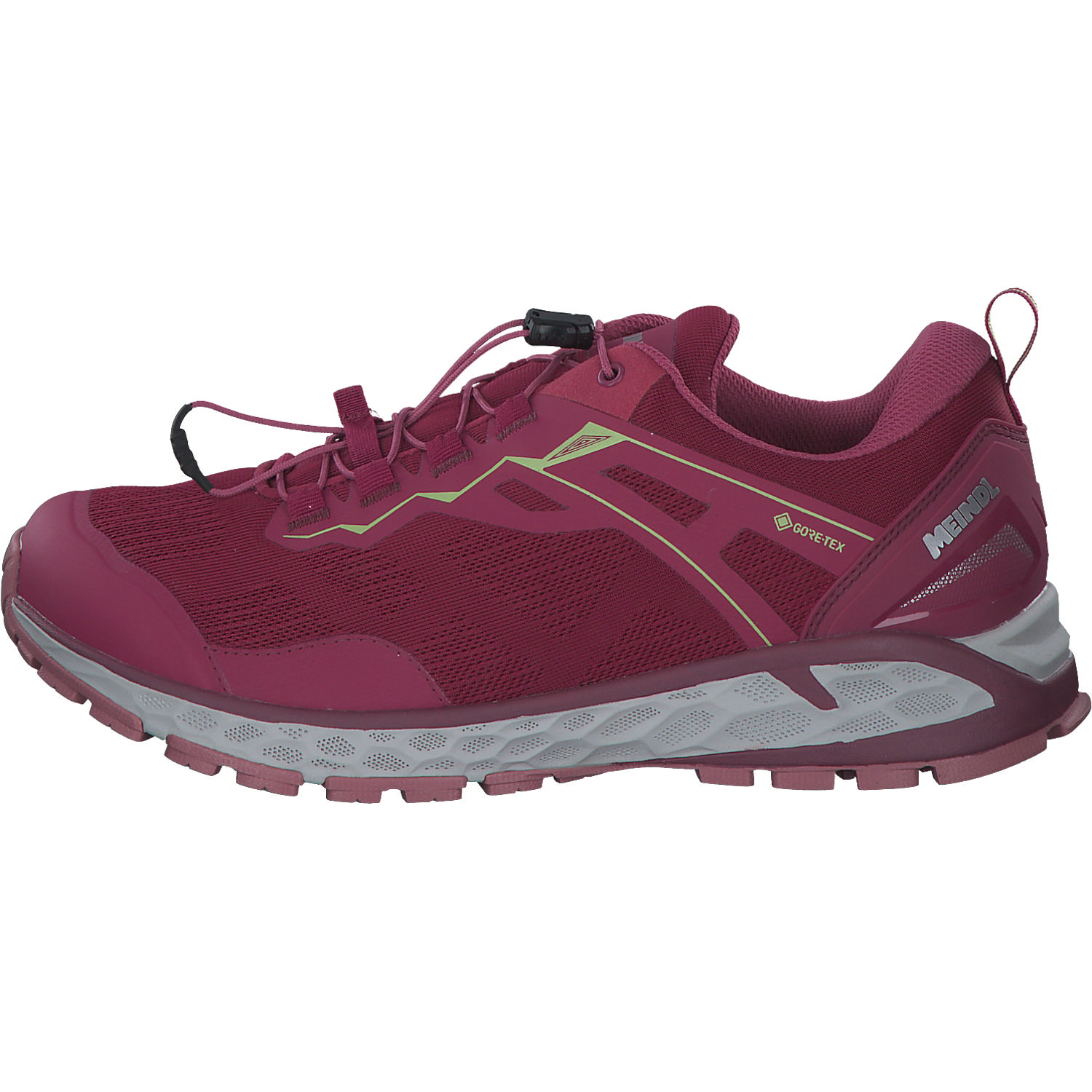Meindl Power Walker Lady 3.0 5567, Schnürschuhe, Damen, Pink