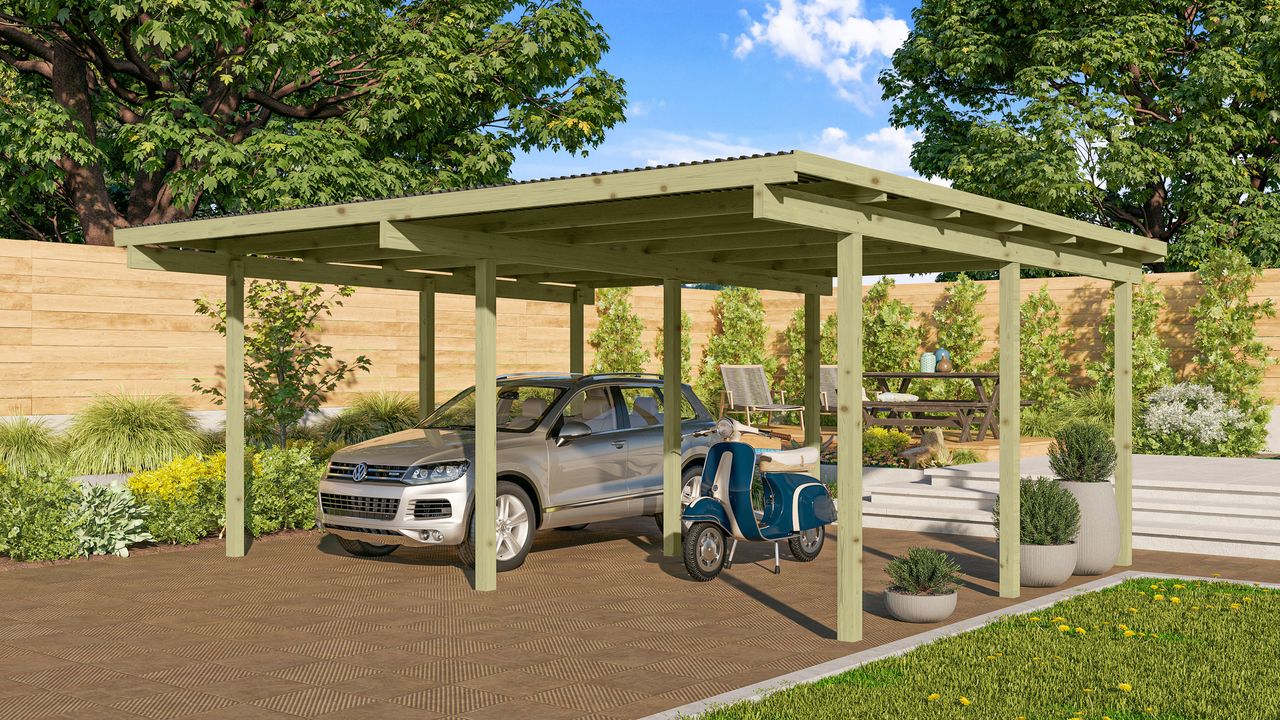 Karibu Doppelcarport 