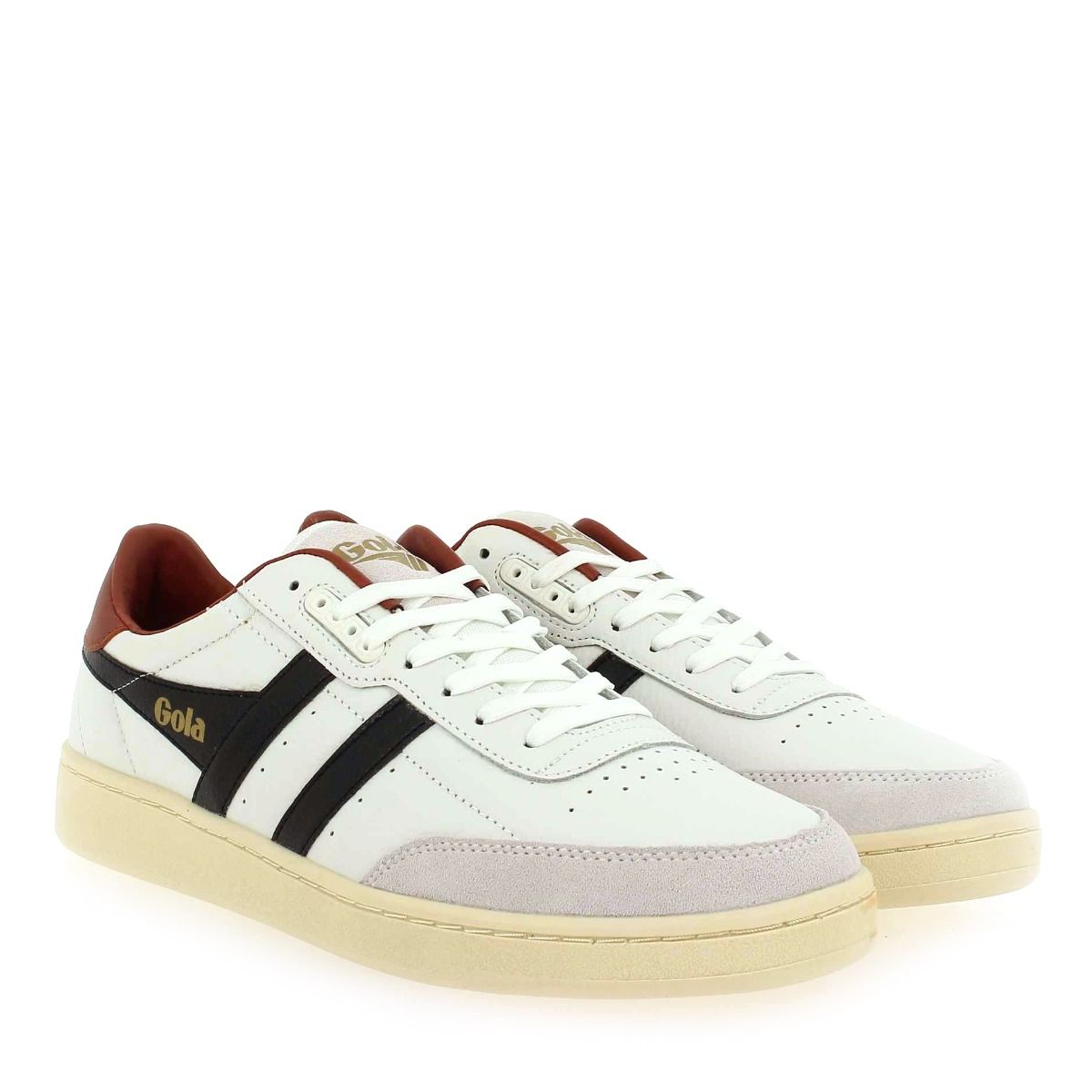 Gola  CONTACT LEATHER CMB261 - Blanc Noir