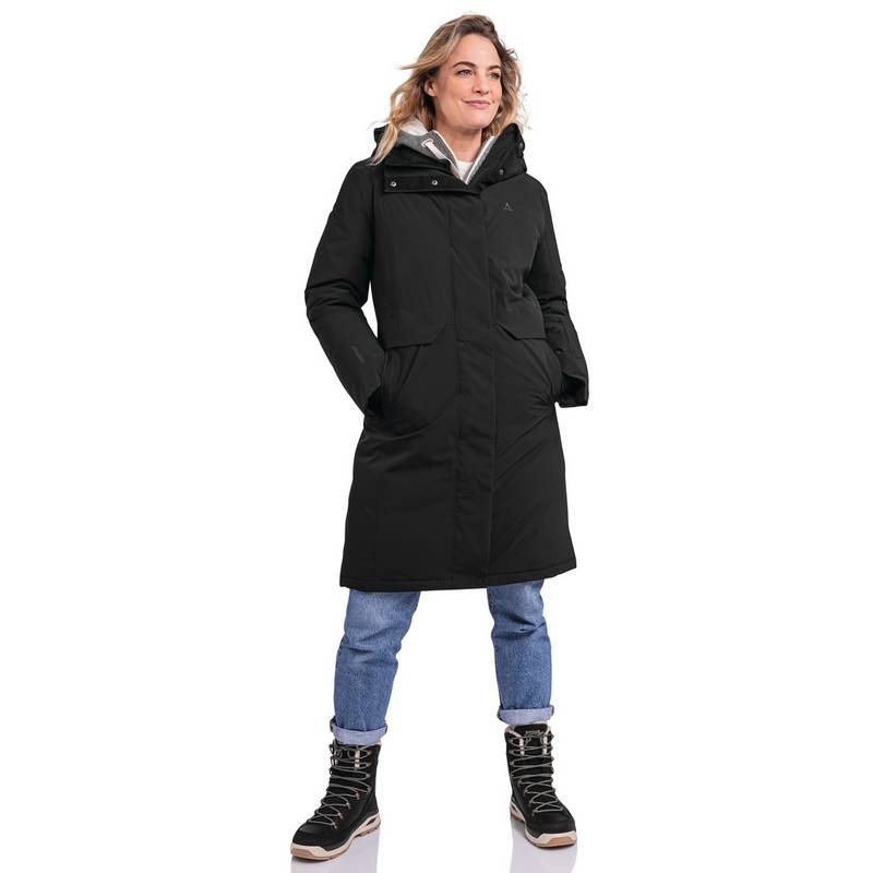 Schöffel Down Parka Canterbury L Daunenjacke Damen