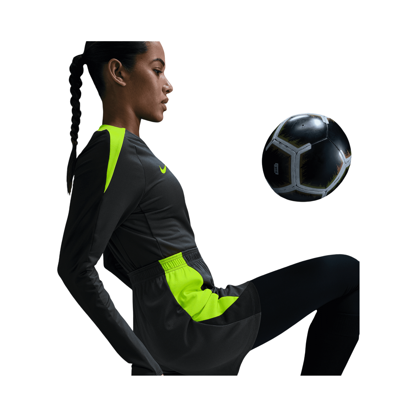 Nike Strike Crew Sweatshirt Damen Grau F060