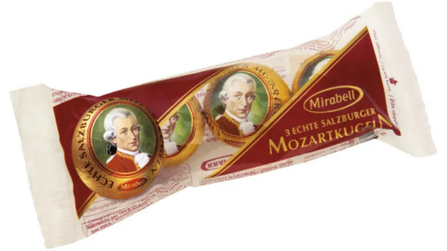 Mirabell Mozartkugeln 3er Pack 51 g