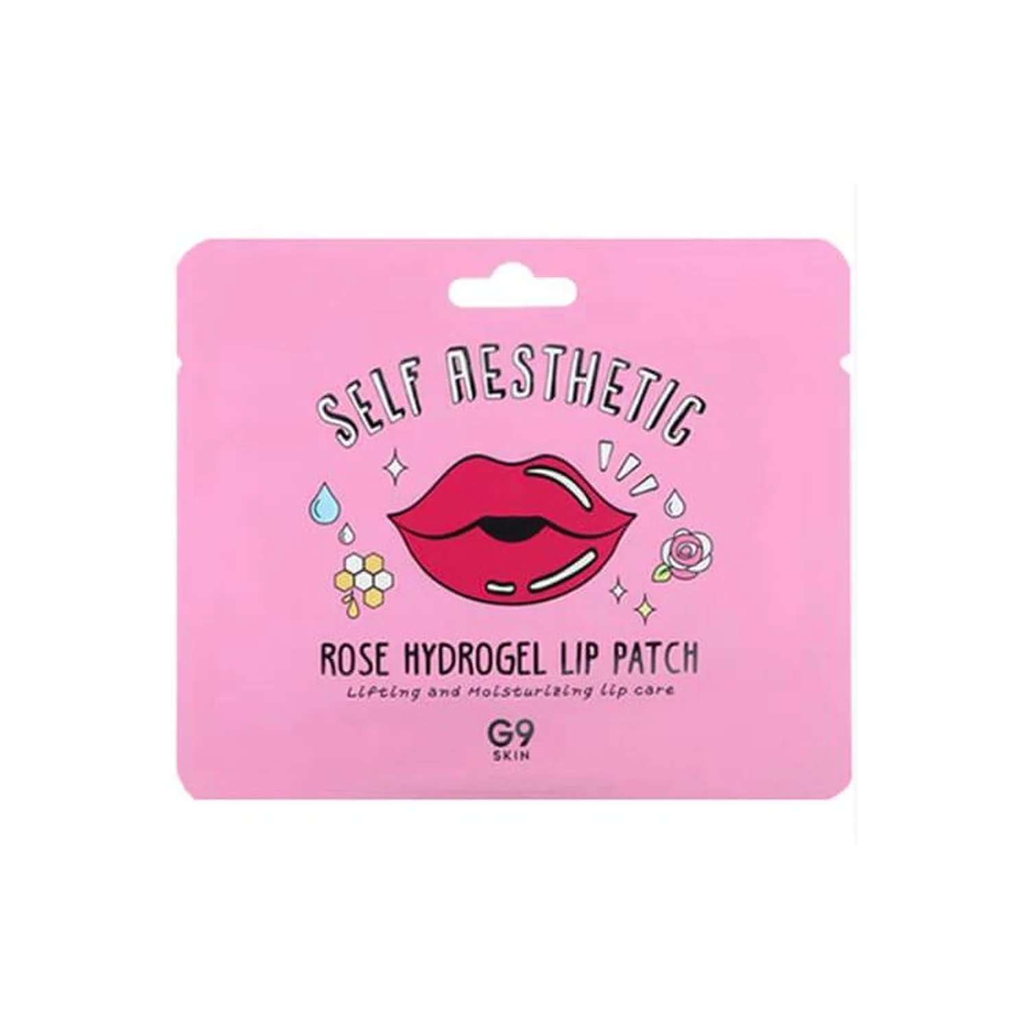 Self Estetic Mask Self Estetic Rose Hydrogel Lip Patch - Läppmask