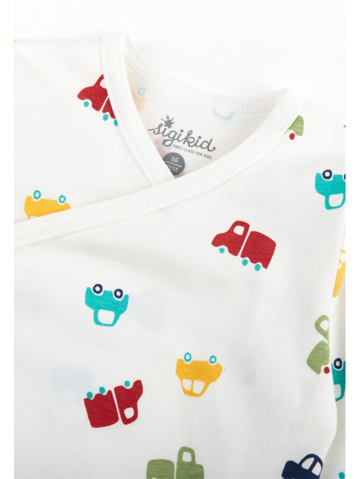 Sigikid Wickel-Body, langarm Classic Baby in weiß günstig kaufen