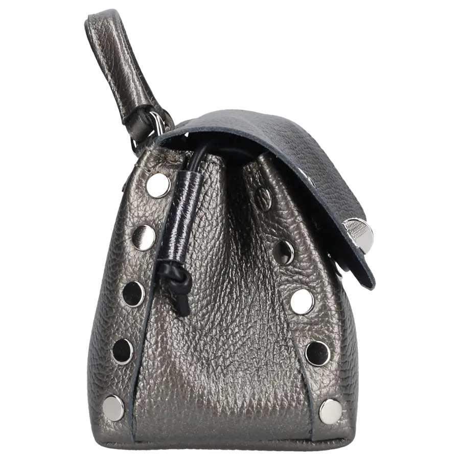 Zanellato - Handtasche POSTINA Kalbsleder - grau