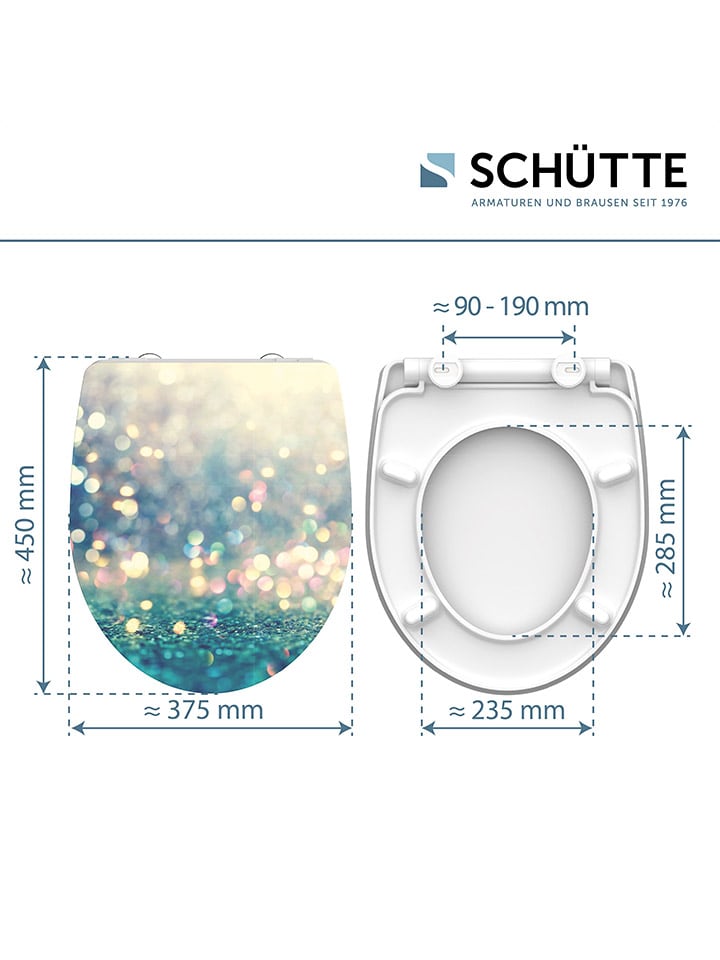 Schütte WC-Sitz mit Absenkautomatik 