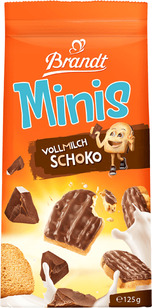 Brandt Minis Zwieback Vollmilch Schoko