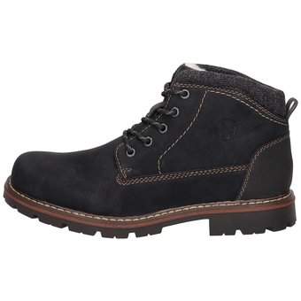 Rieker Schnürstiefelette in schwarz