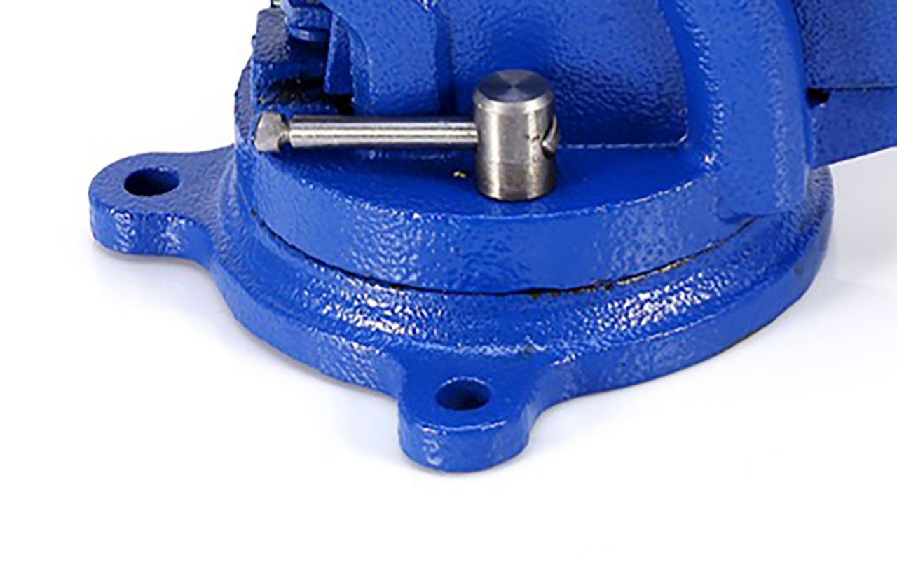 Vago-Tools Schraubstock Werkbankschraubstock 125mm drehbar 360° für Werkbank