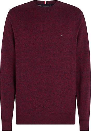 TOMMY HILFIGER Herren Strickpullover Rundhals Baumwolle/Kaschmir Regular Fit