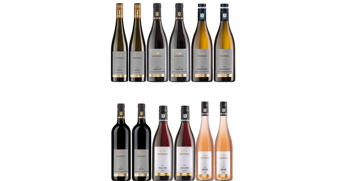 12er Wöhrwag Kennenlernpaket von Weingut Wöhrwag günstig bei wein.de kaufen