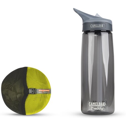 CAMPING ZUBEHÖR ULTRA-SIL KITCHEN SINK 10 LITER LIME / GREY