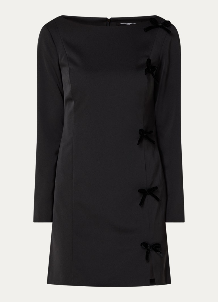 Vestido corto French Connection Fenix con apliques