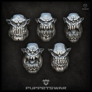 Orc Heads (5)