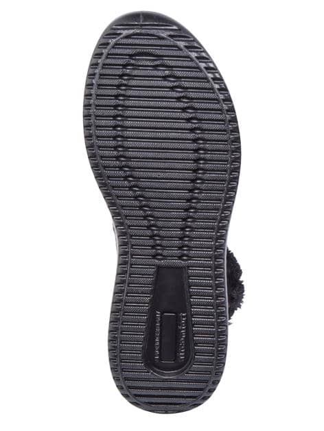 Stiefelette in floraler Optik