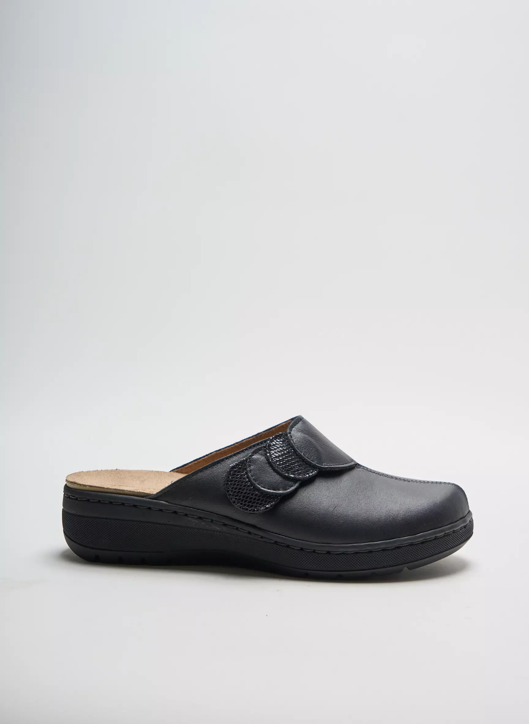 Semelflex Mules Sabots Femme couleur noir
