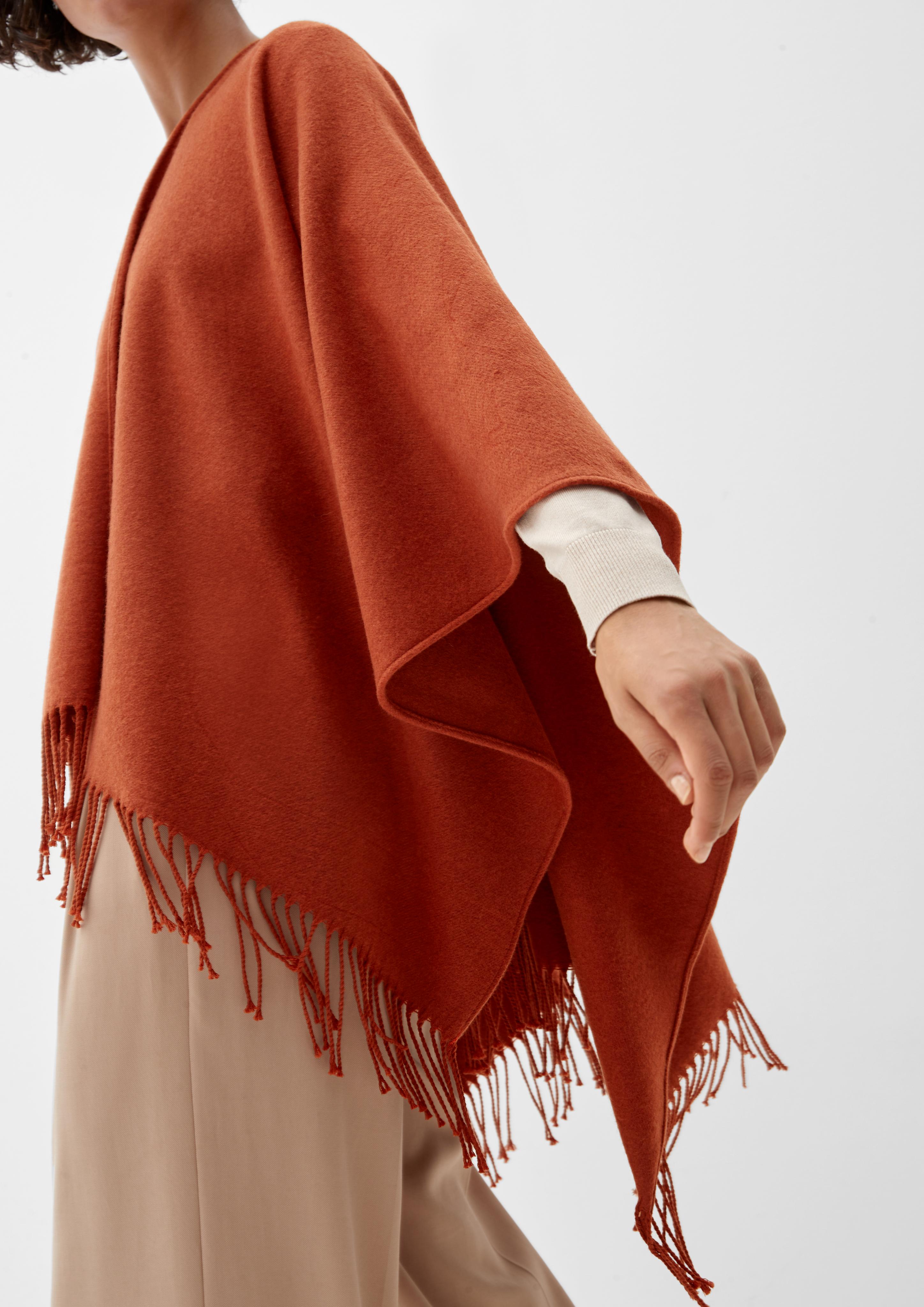 Poncho aus Viskosemix  2121039-2900