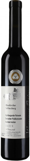2009 Spätburgunder Auslese trocken 0,5 L - Weingut Monika Bähr