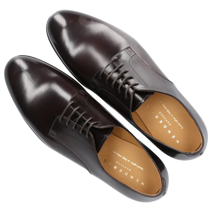 Henderson - Businessschuhe Derby 83210 Kalbsleder - braun