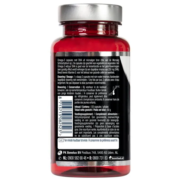 Lucovitaal Omega-3-Fettsäure-Kapseln, 120 Stück