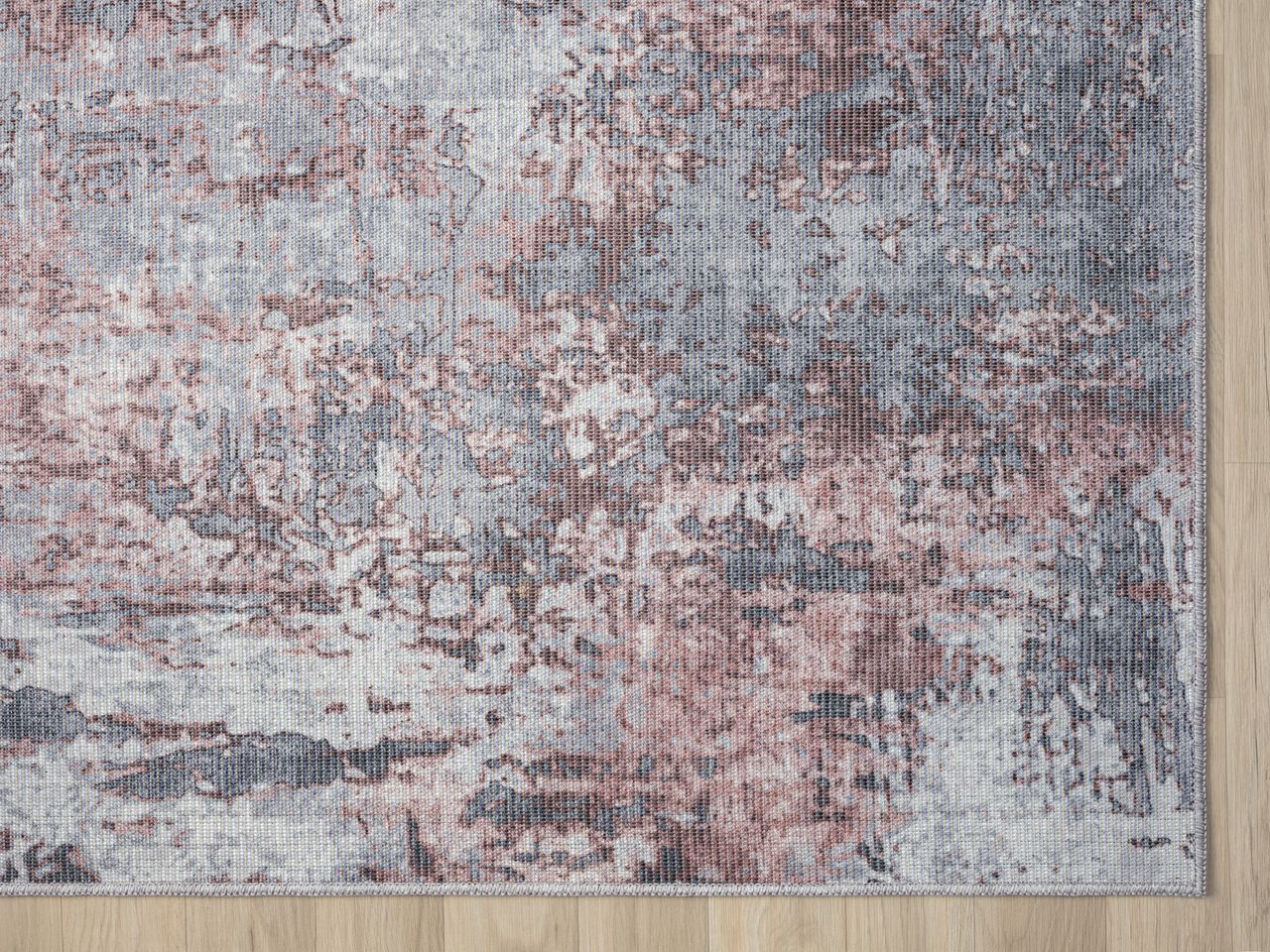 MyFlair Teppich Olivia, 120cm x 180cm, Farbe grau/braun Mix, rechteckig