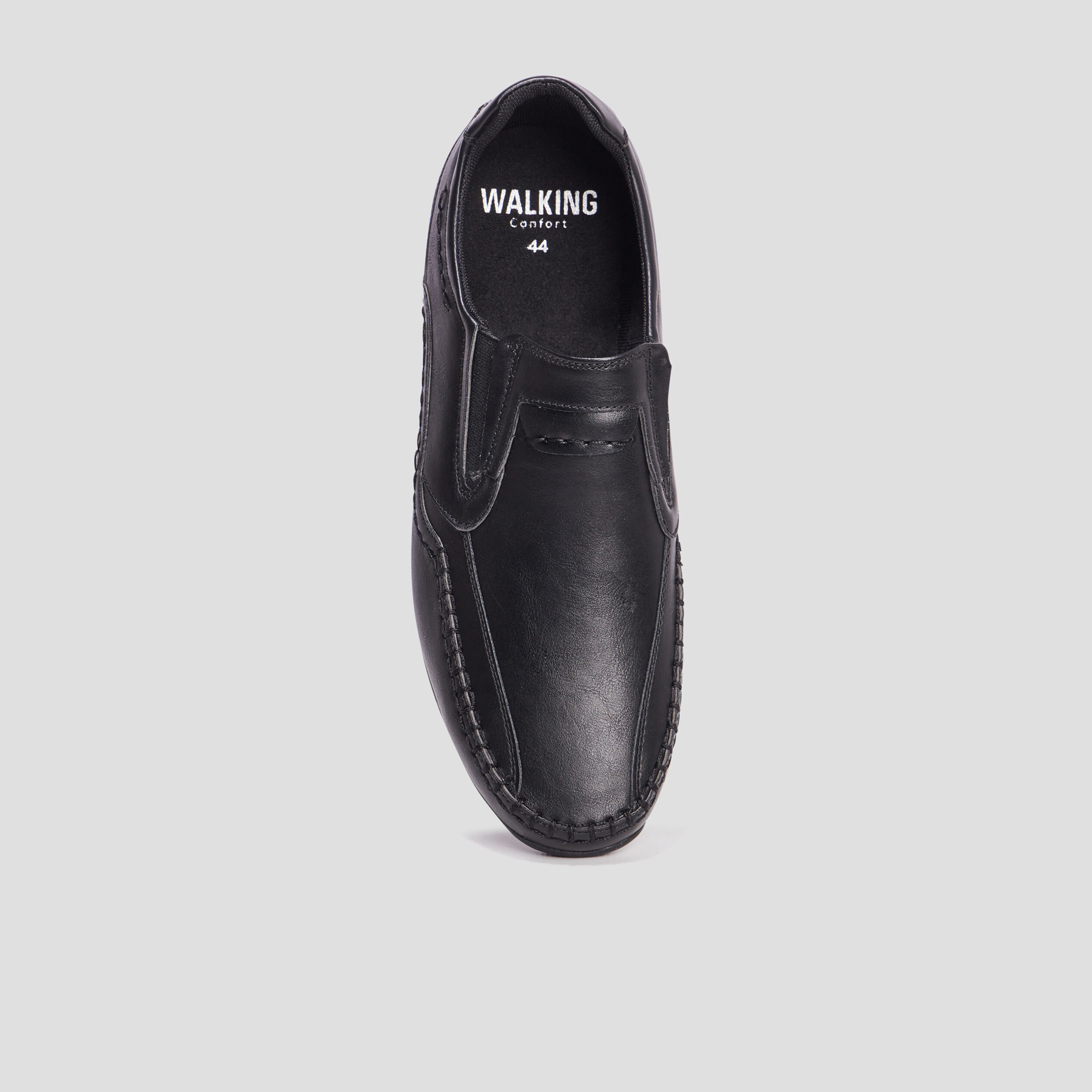 Chaussures bateau noir homme | La Halle