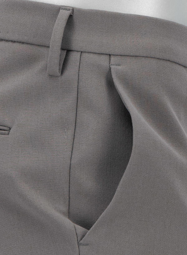 Alberto, Chino Rob-Z, Slim Fit, Ceramica®, zementgrau