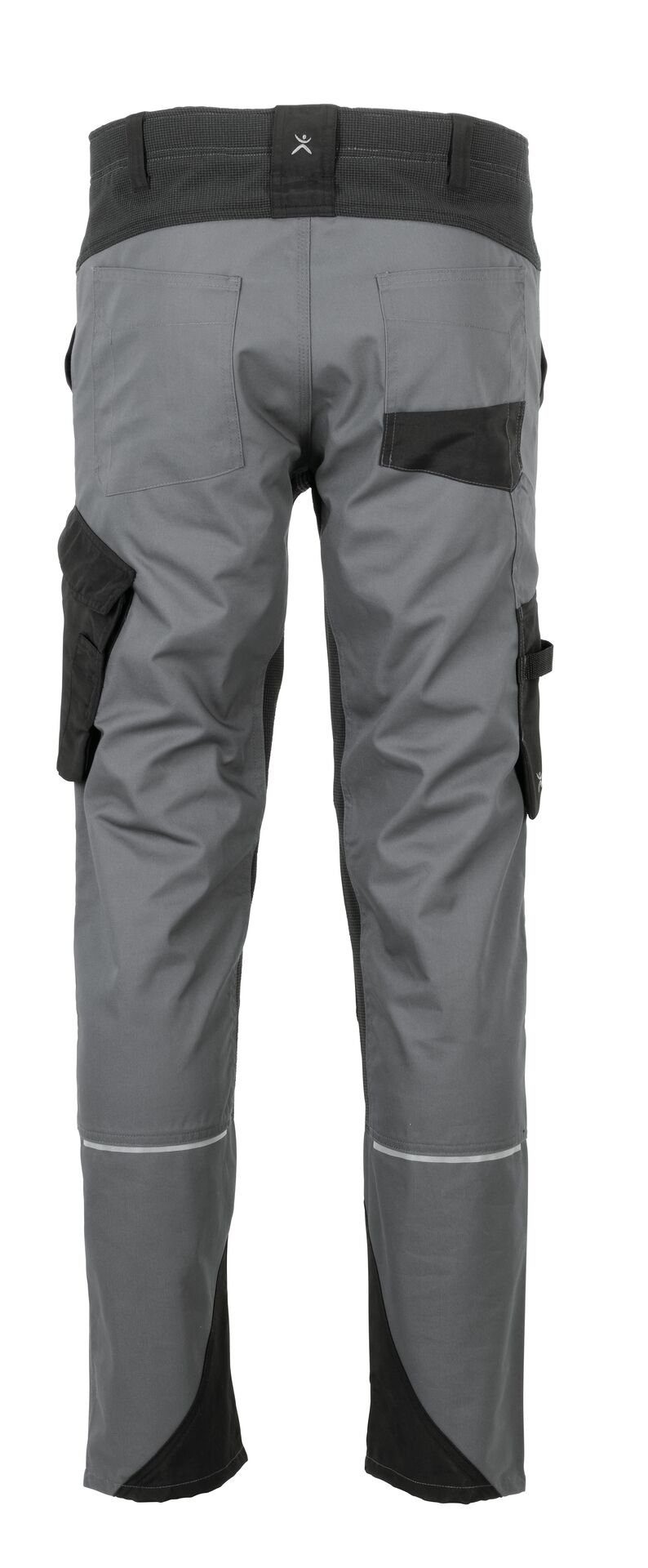 Planam Arbeitshose Herren Bundhose Norit schiefer/schwarz Größe 48 (1-tlg)