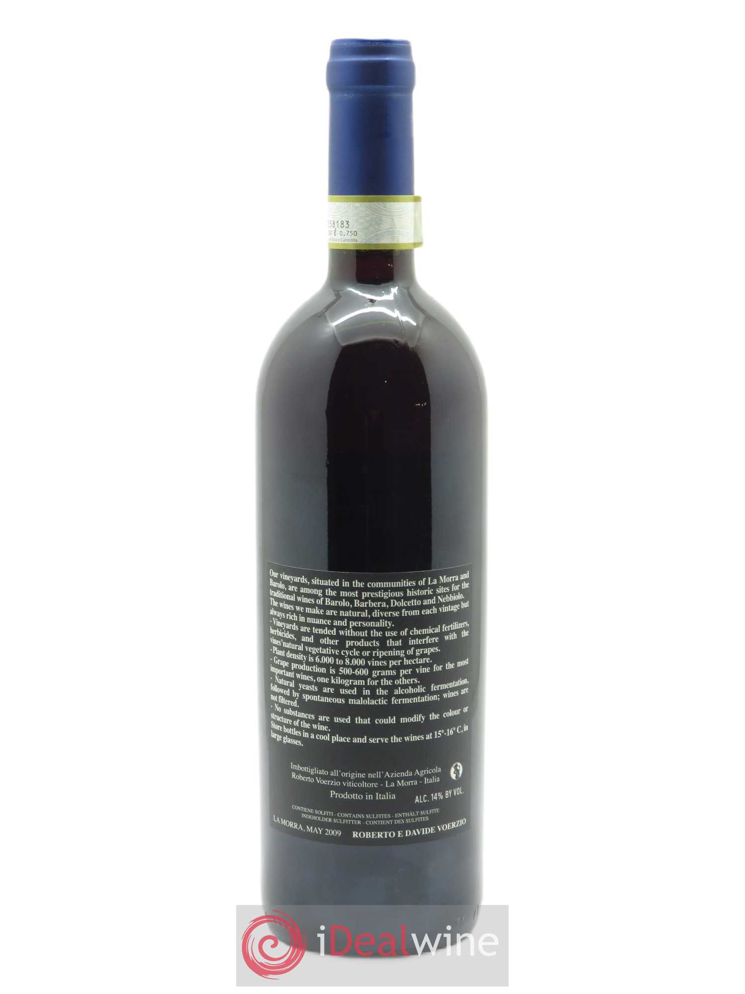 Barolo DOCG Brunate Roberto Voerzio  2017 - Lot de 1 Bouteille