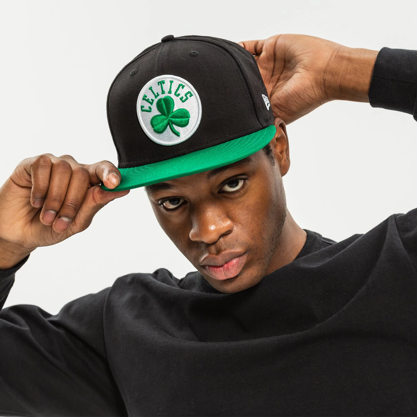 NEW ERA MÜTZE NBA ESSENTIAL 9FIFTY CELTICS BOSTON CELTICS BL Schwarz