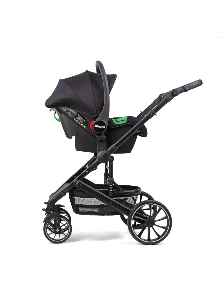 PIXINI Kalani Kinderwagen 3in1 Set schwarz/grau günstig kaufen onesize