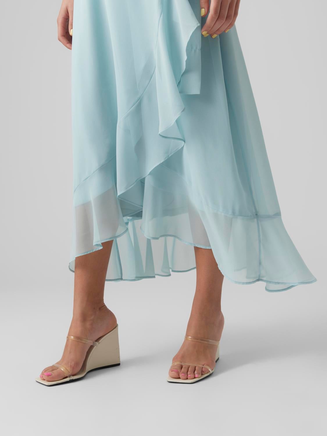 VMSILLE Langes Kleid