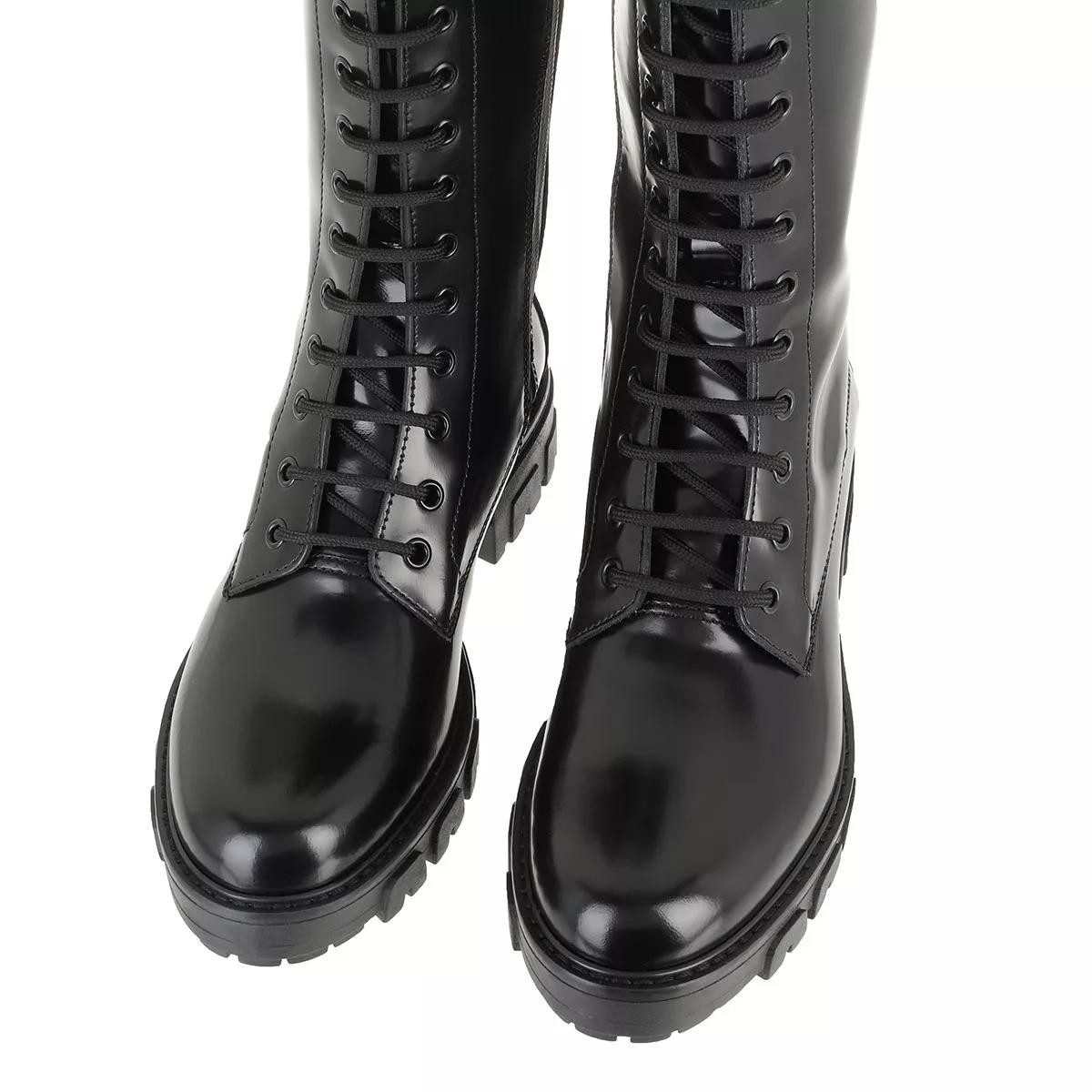 HUGO BOSS Stiefeletten schwarz Stiefel