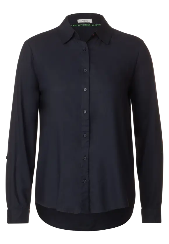 CECIL Bluse in Unifarbe