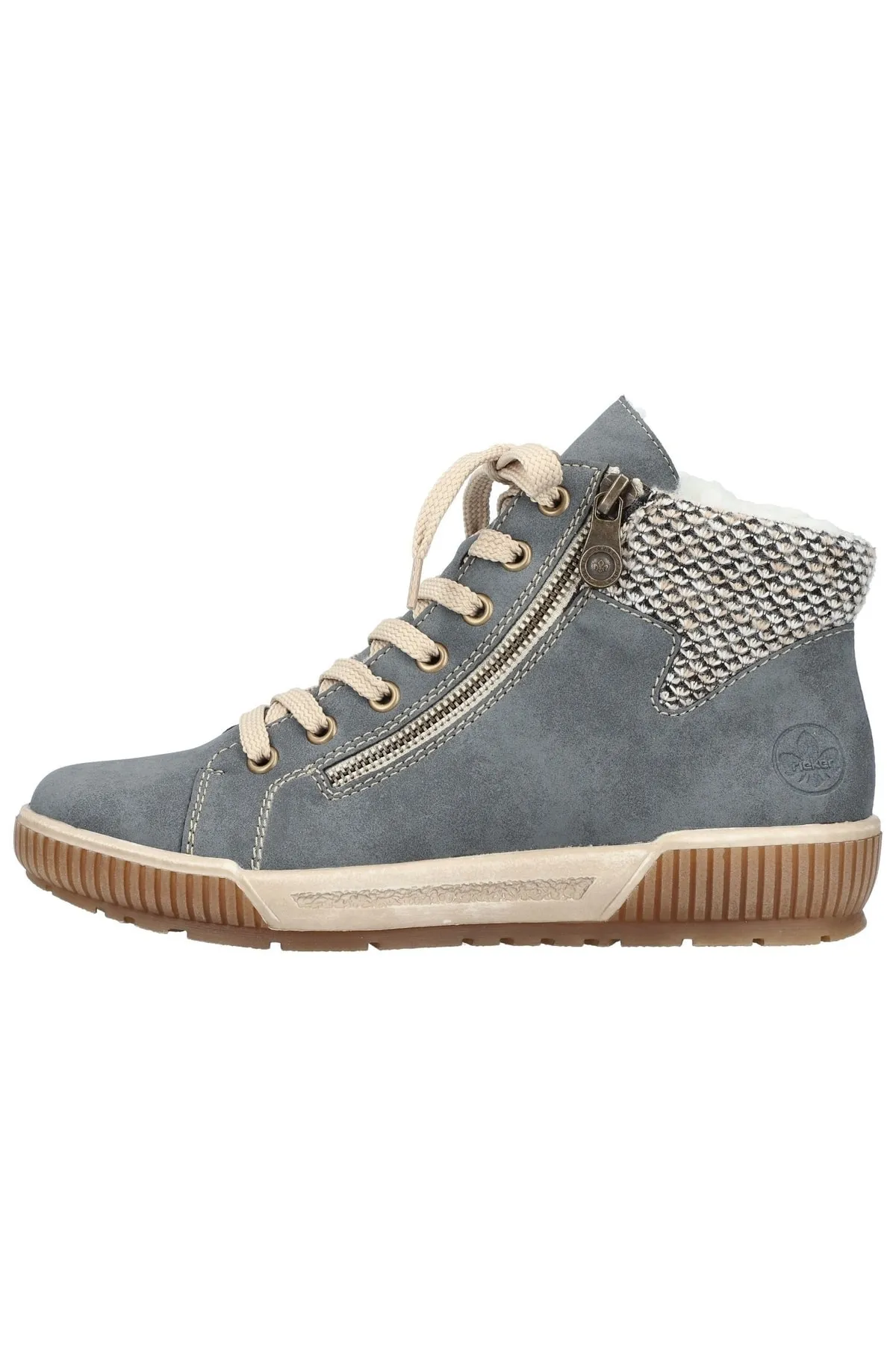 Rieker  Sneaker - Blau - Flacher Absatz