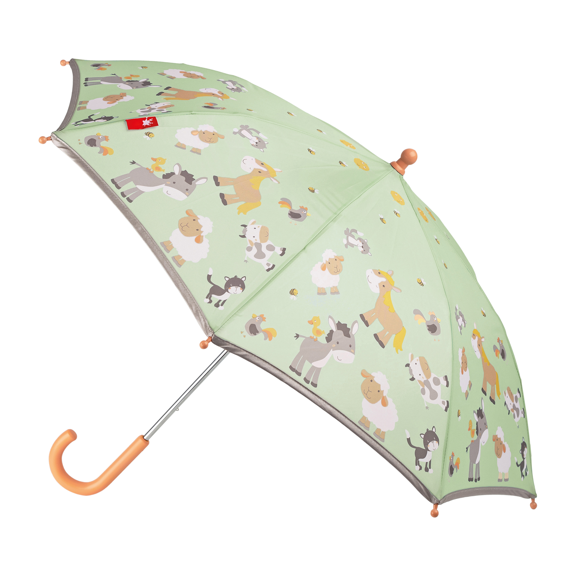 Kinder Regenschirm klein, Bauernhof