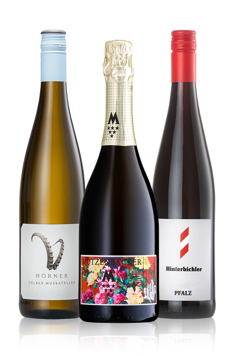 Weintrio zu Fondue Geile Weine Weinpaket