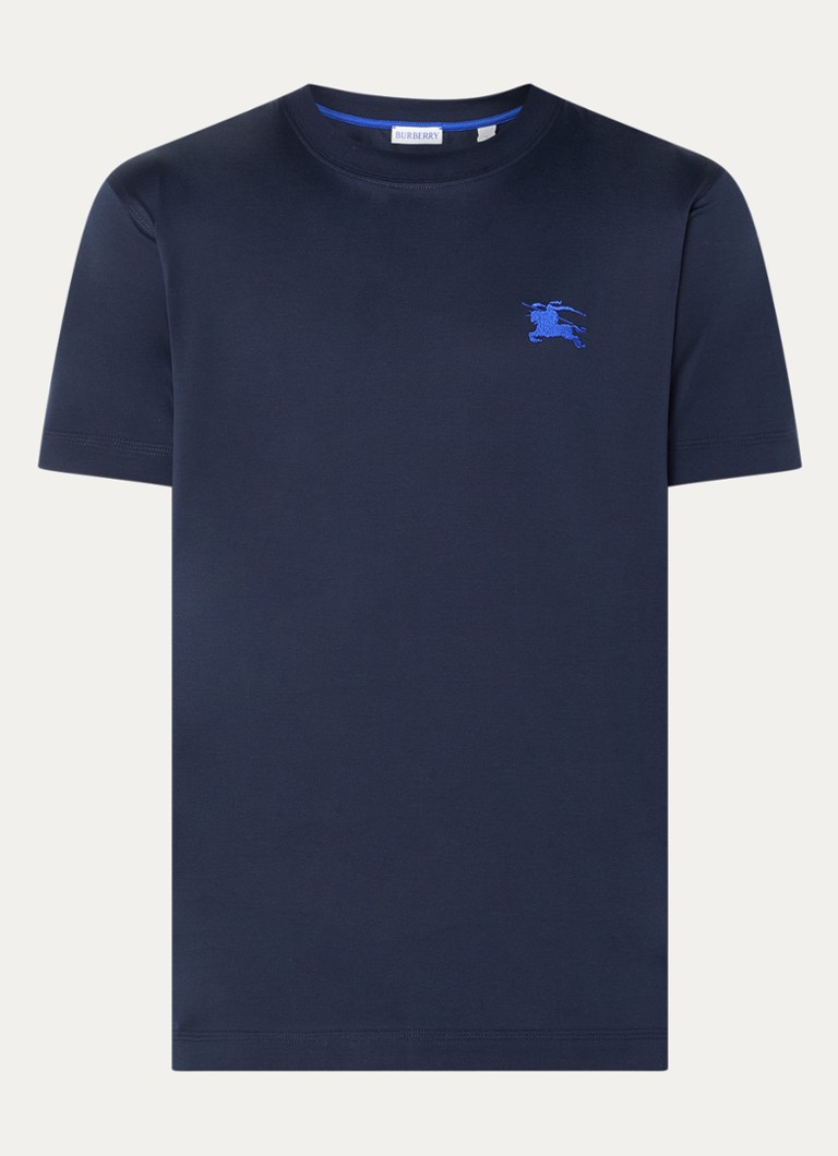 Tricou Burberry cu logo brodat