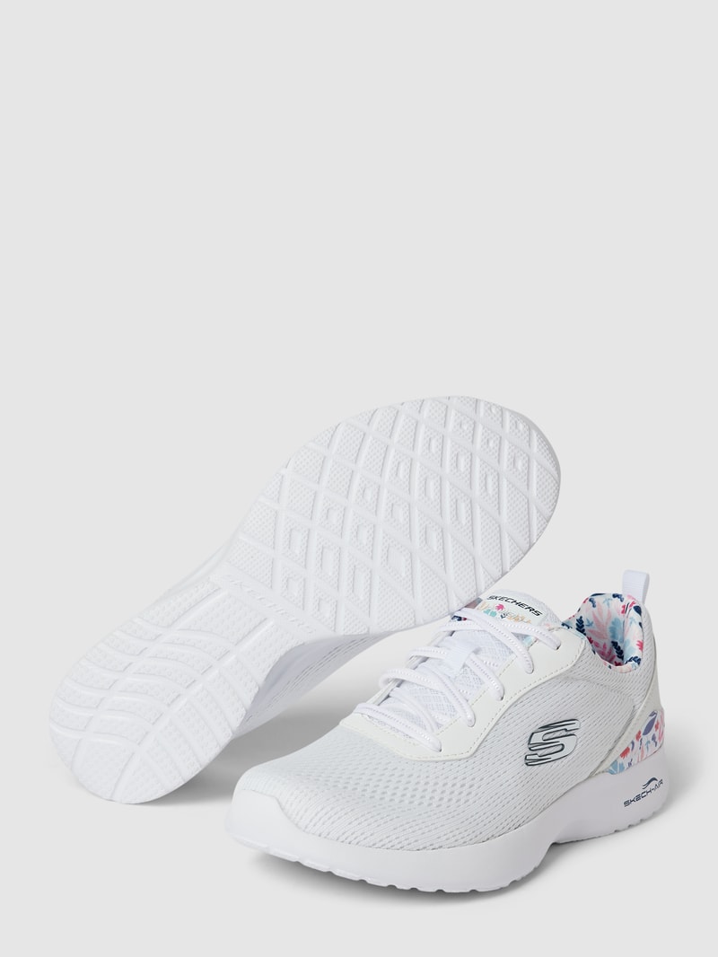 Sneaker mit Label-Details Modell 'DYNAMIGHT' in weiß