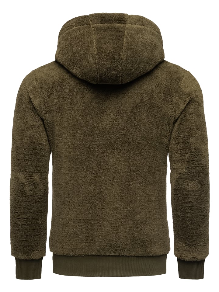 Amaci&Sons Teddyfell Jacke BERWYN in Khaki günstig kaufen