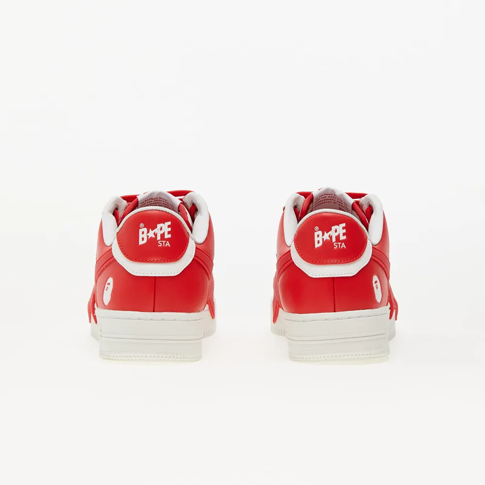 A Bathing Ape Sta Enlarged 001FWK301306MRED / rot