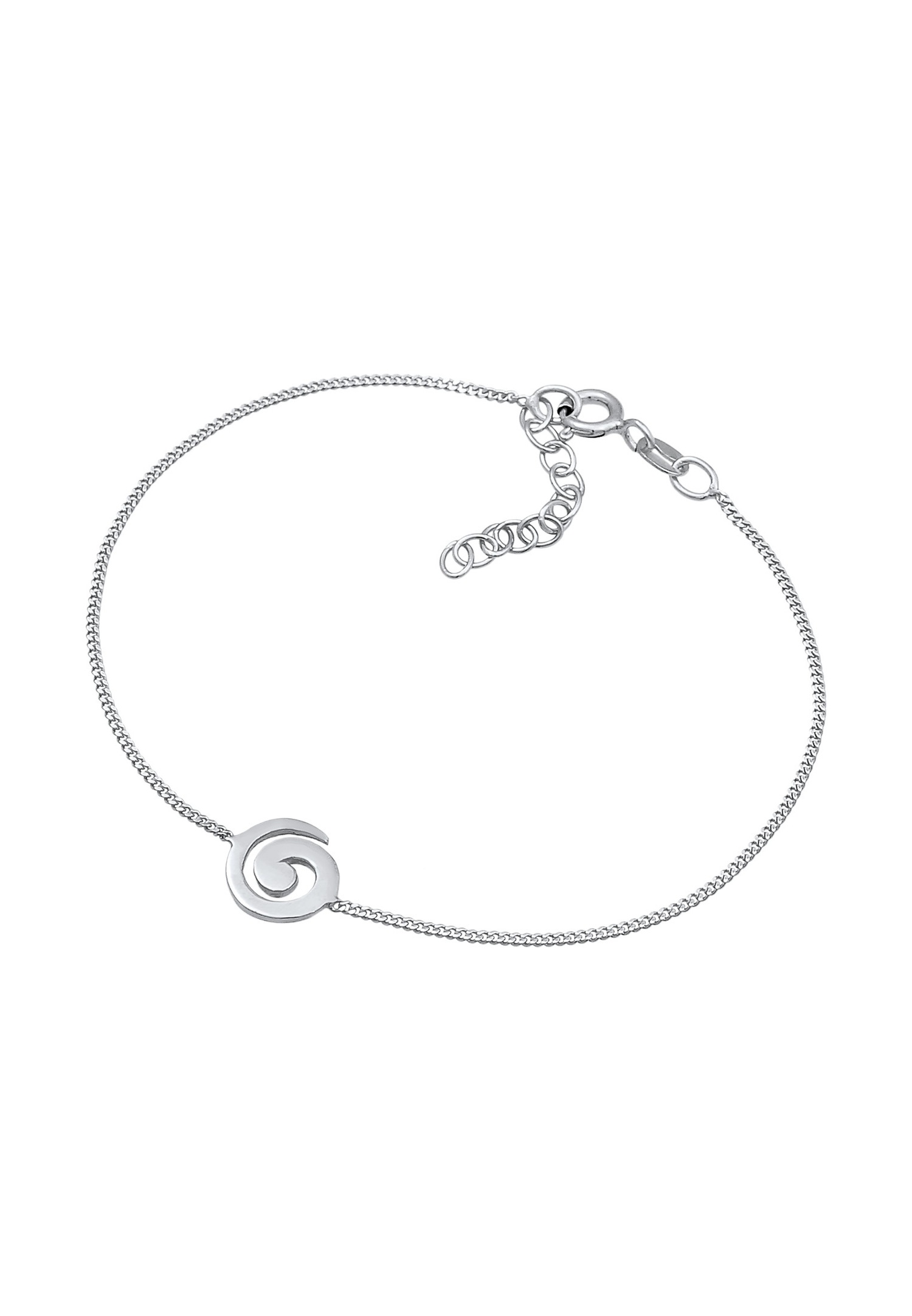 Elli Damen-Basic-Pumps « Playful Spiral » en argent sterling 925