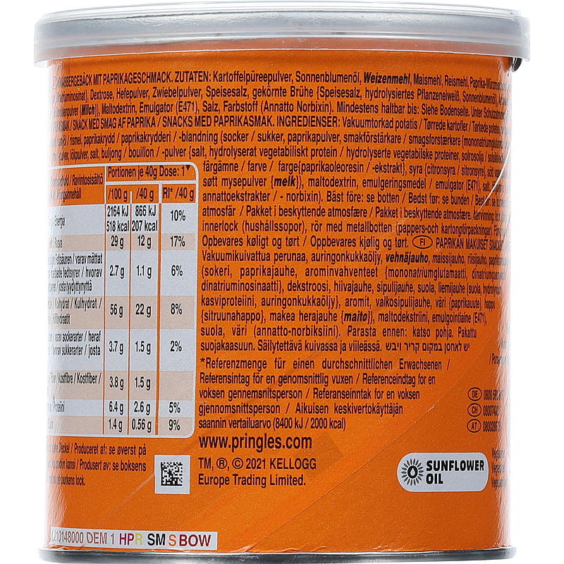 Pringles Pringles 40 g Paprika