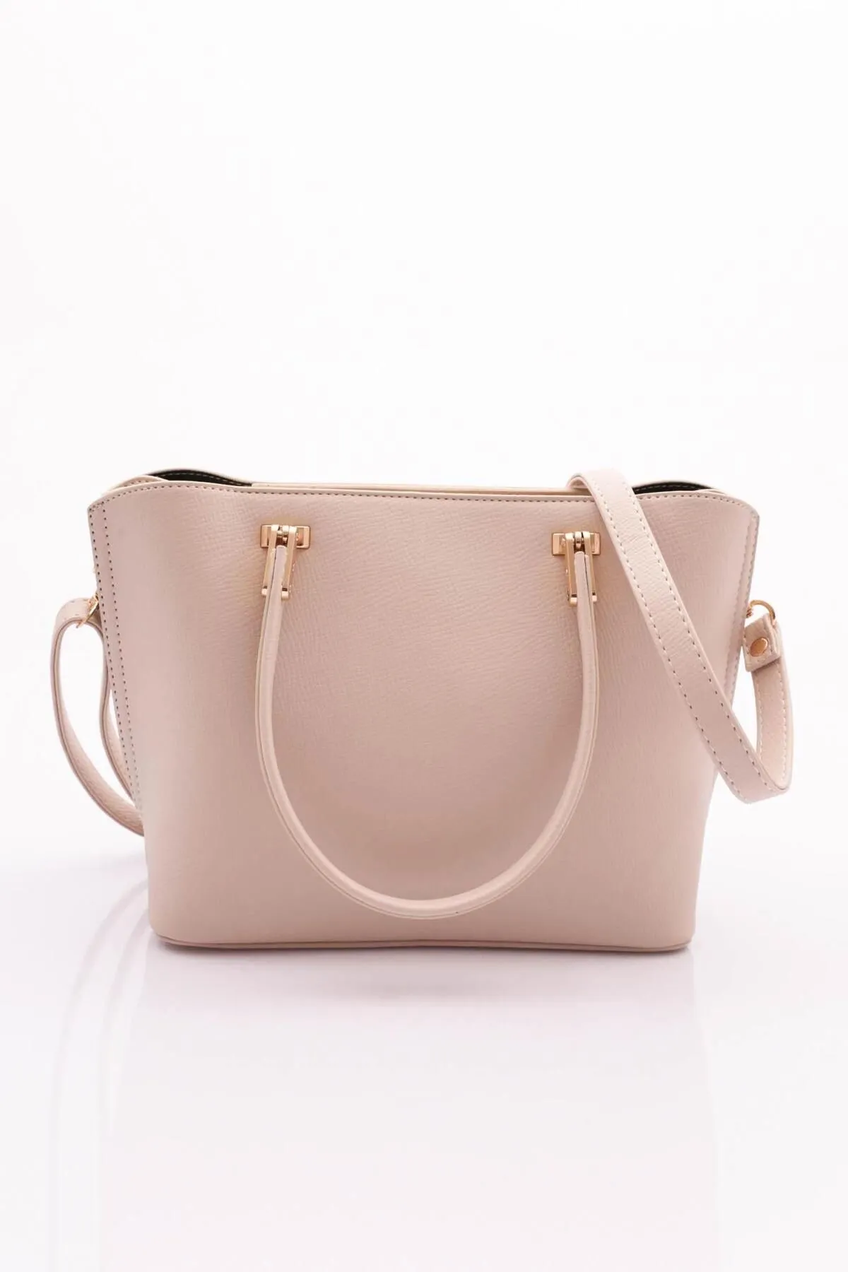 DGN  Hellbeige Alltagstasche für Damen, Modell 10003