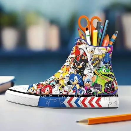 3D Puzzle Sneaker Sonic the Hedgehog