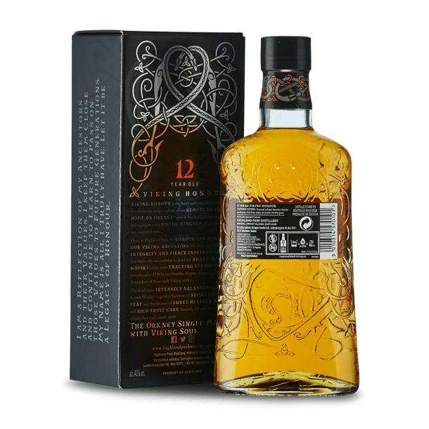 Highland Park 12 ans Viking Honour 40% + Etui