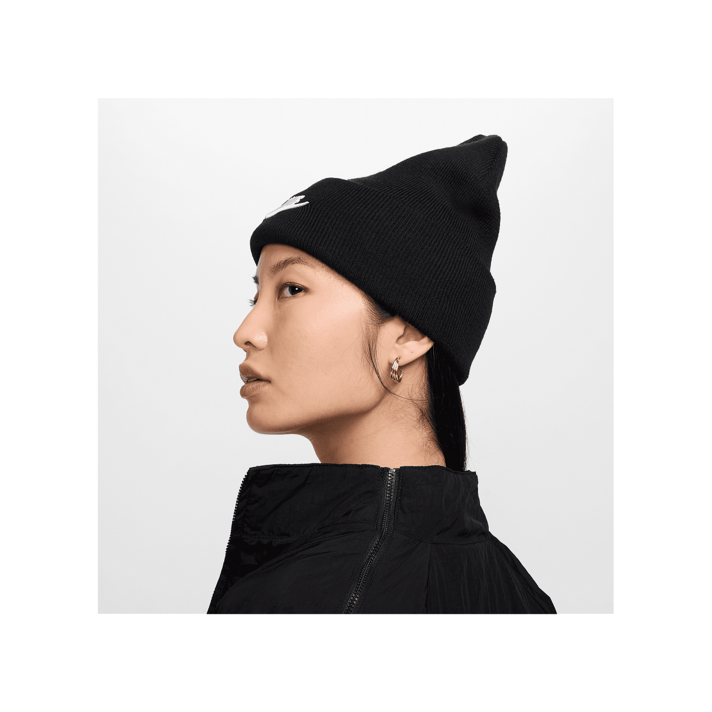 Nike Peak Beanie Schwarz F010