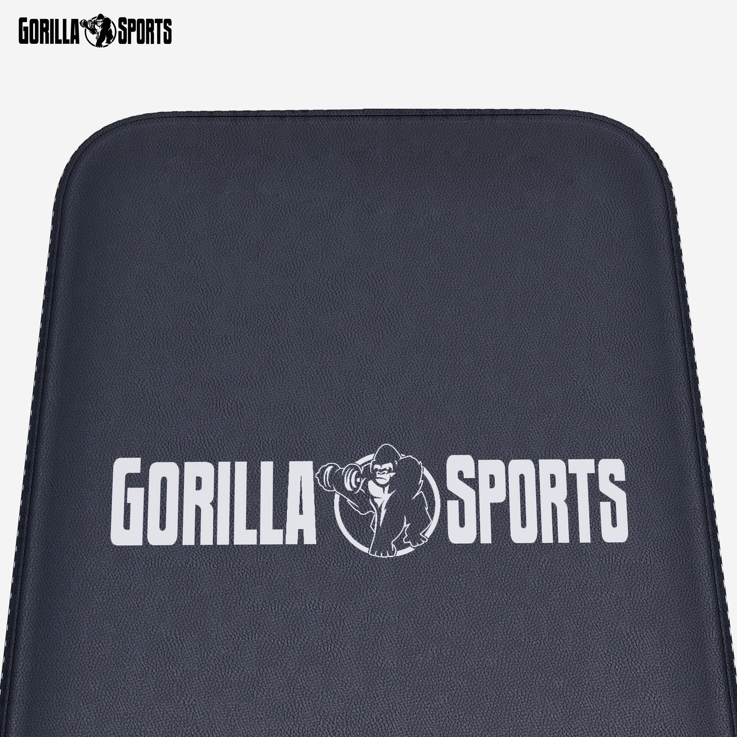 GORILLA SPORTS Hantelbank 8-Fach Rückenlehne und 3-Fach Sitz Verstellbar, bis 400 kg Belastbar, (1-tlg)