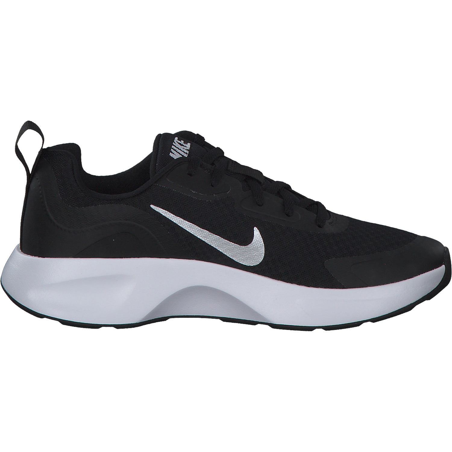 Nike Wearallday CJ1677, Sneakers Low, Damen, Schwarz