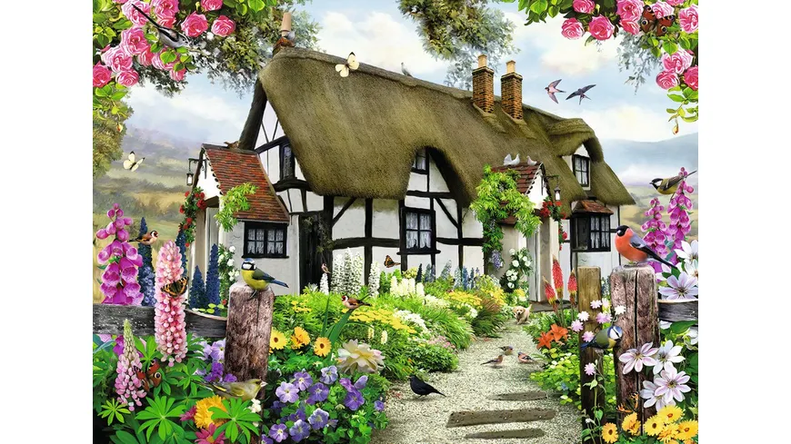 Ravensburger Puzzle - Verträumtes Cottage, 500 Teile